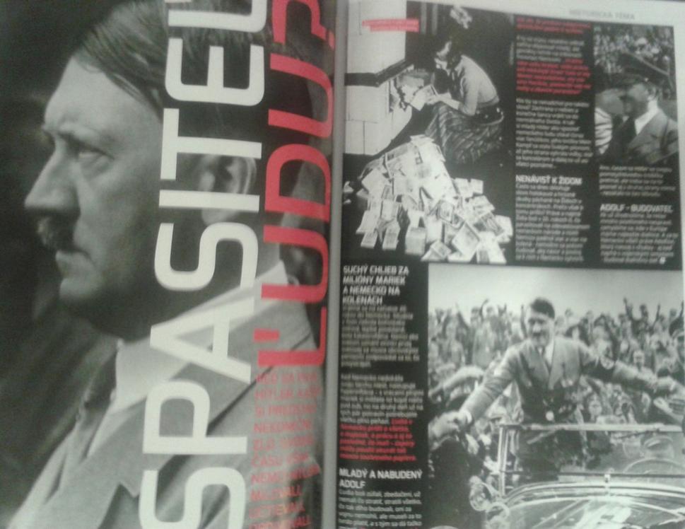 Článok o Hitlerovi s názvom Spasiteľ ľudu?