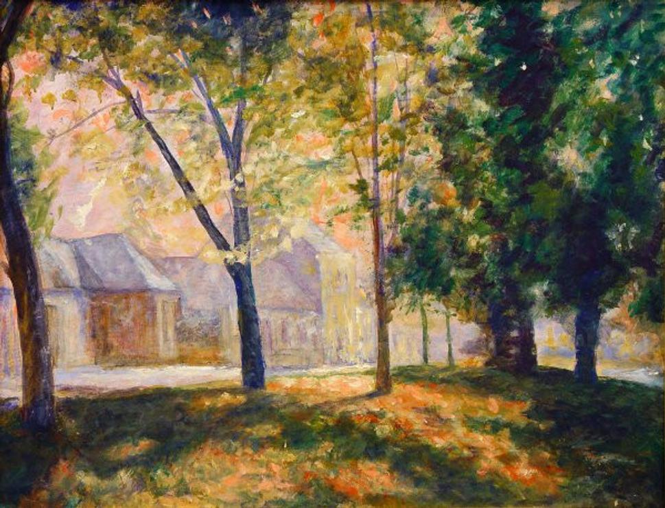 Kapitulská, Jozef Jurča, olejomaľba