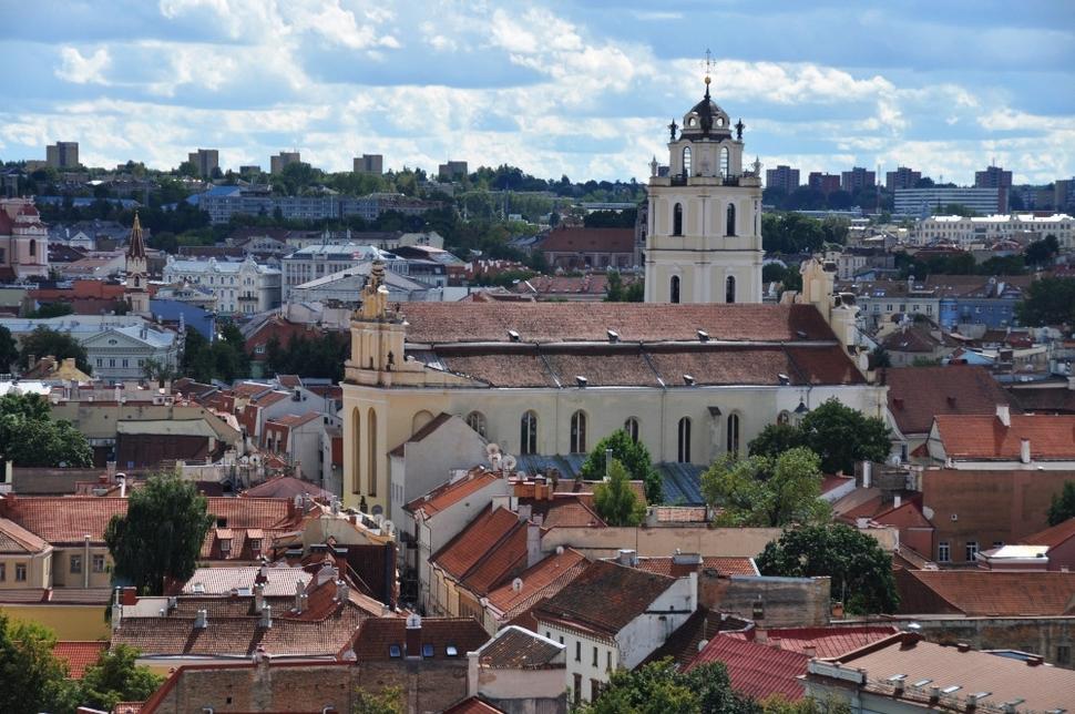 Vilnius je mesto kostolov