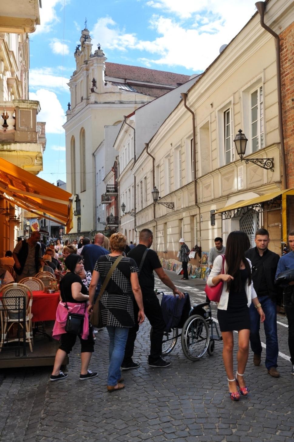 Živé ulice Vilniusu