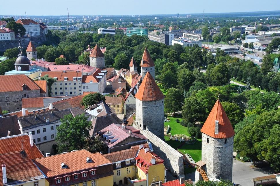 Stredoveké hradby Tallinnu