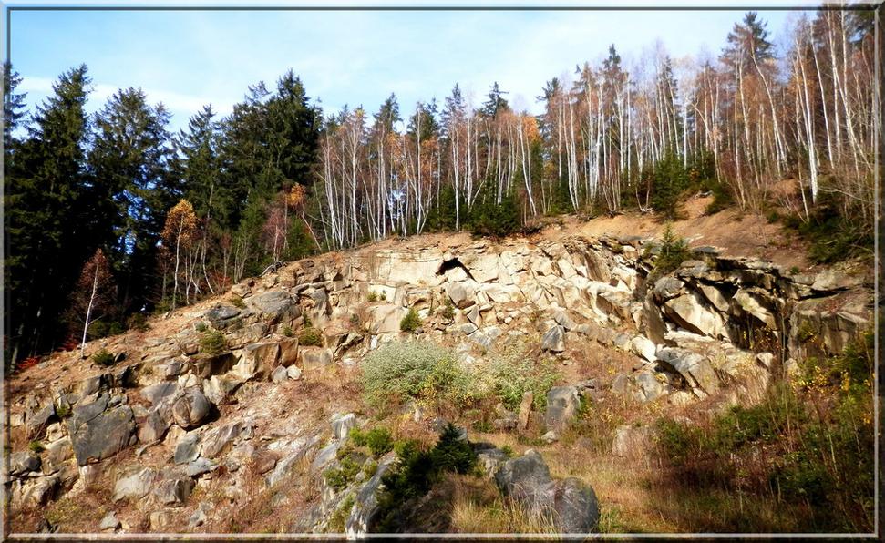 Posledný pohľad na kameňolom a ide sa do zahraničia