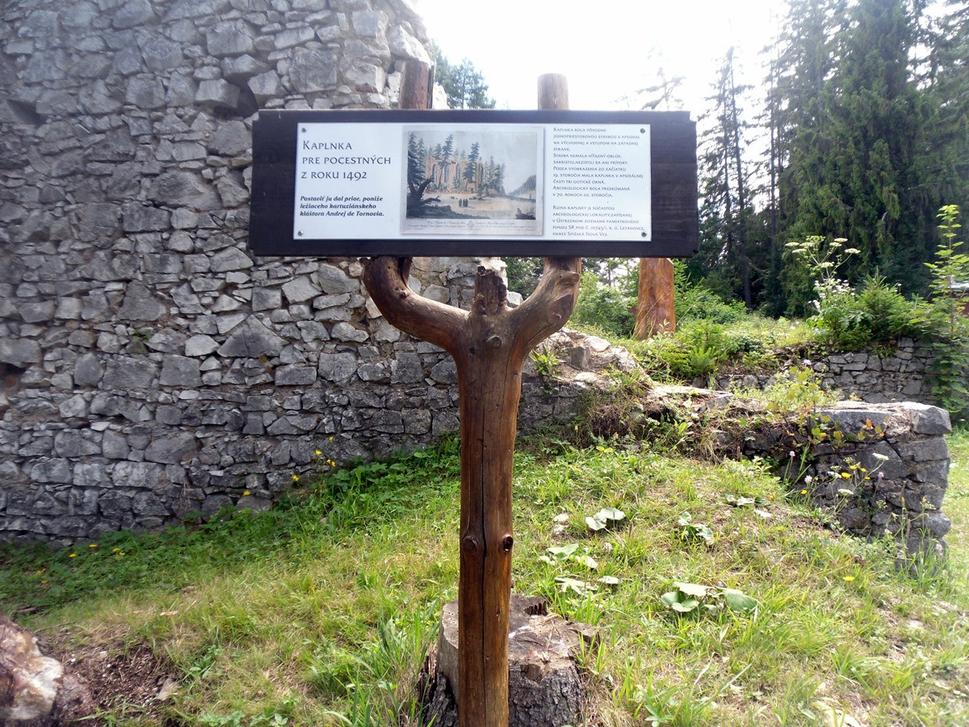 Kaplnka pre pocestných z roku 1492