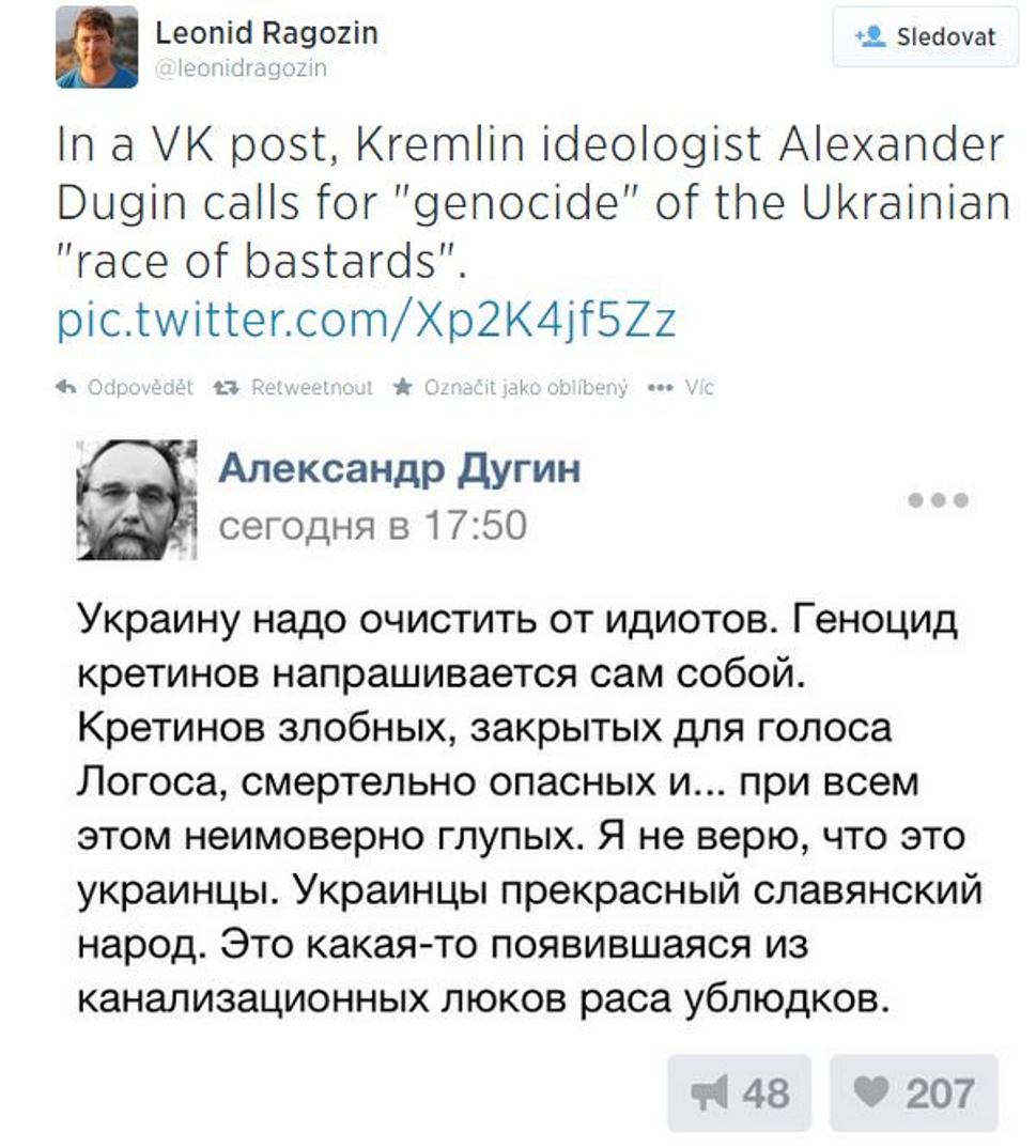 Duginove vety o genocide