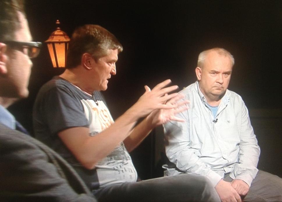 Štefan Hríb a Alexej Fulmek debatujú v relácii Večer pod lampou