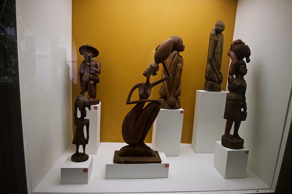 Museo de Arte Moderno - archeologická časť.