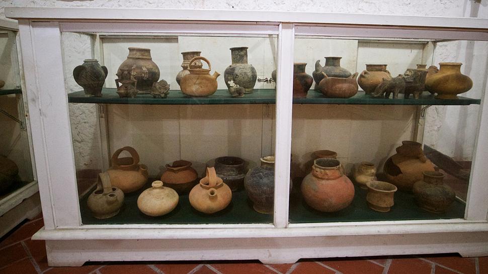 Museo de Arte Moderno - archeologická časť.