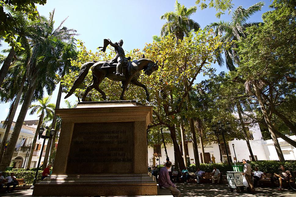 Plaza de Bolívar.