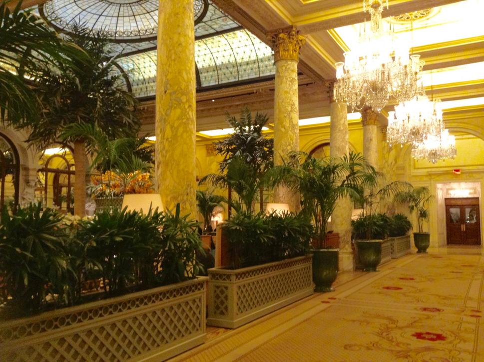 The Plaza Hotel - Palm Court (Čajovňa)
