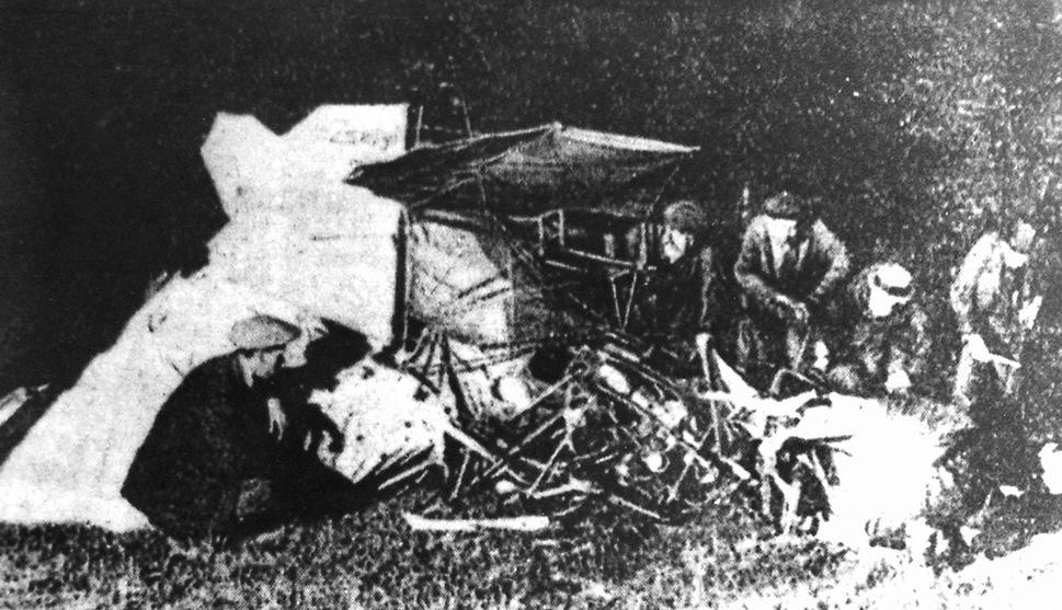 Havária Aladára Zsélyho v roku 1911