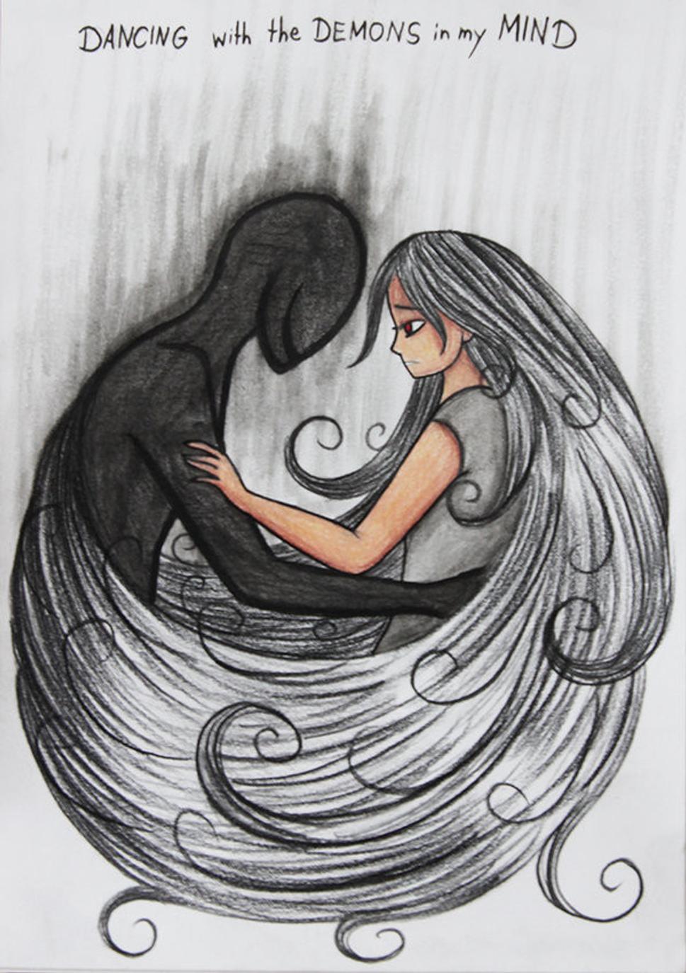 Dancing with my demons in my mind