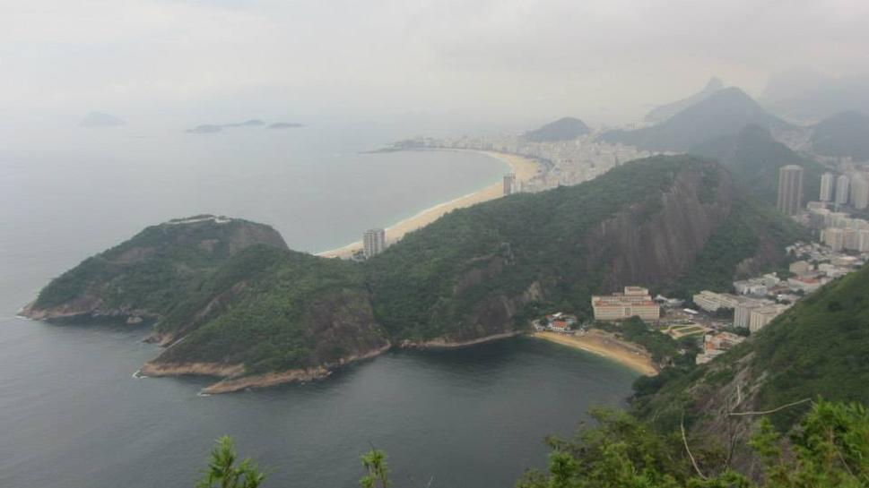 Copacabana z Cukrovej homoly