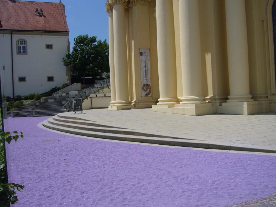 Fialový piesok