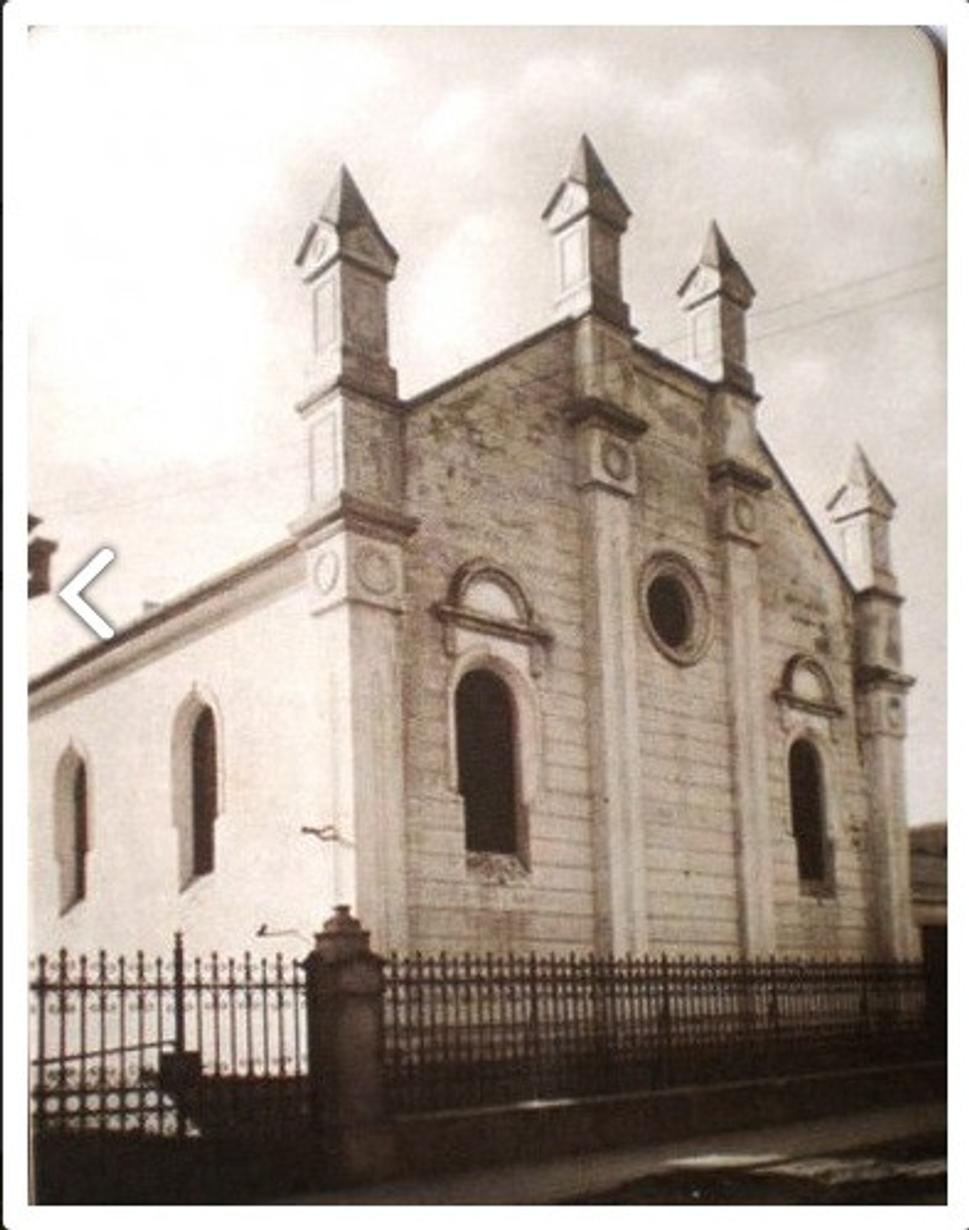 Neologická synagóga v roku 1875