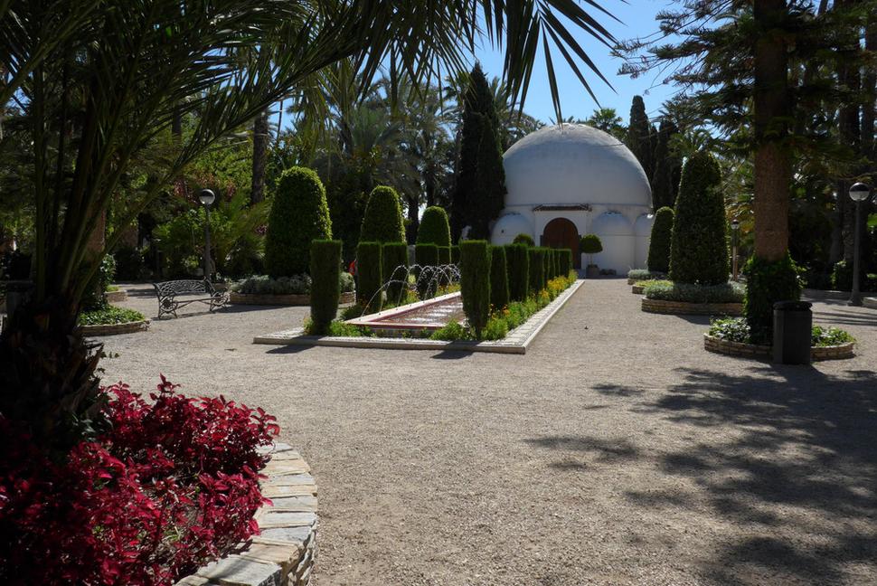 Elche - palmový park.