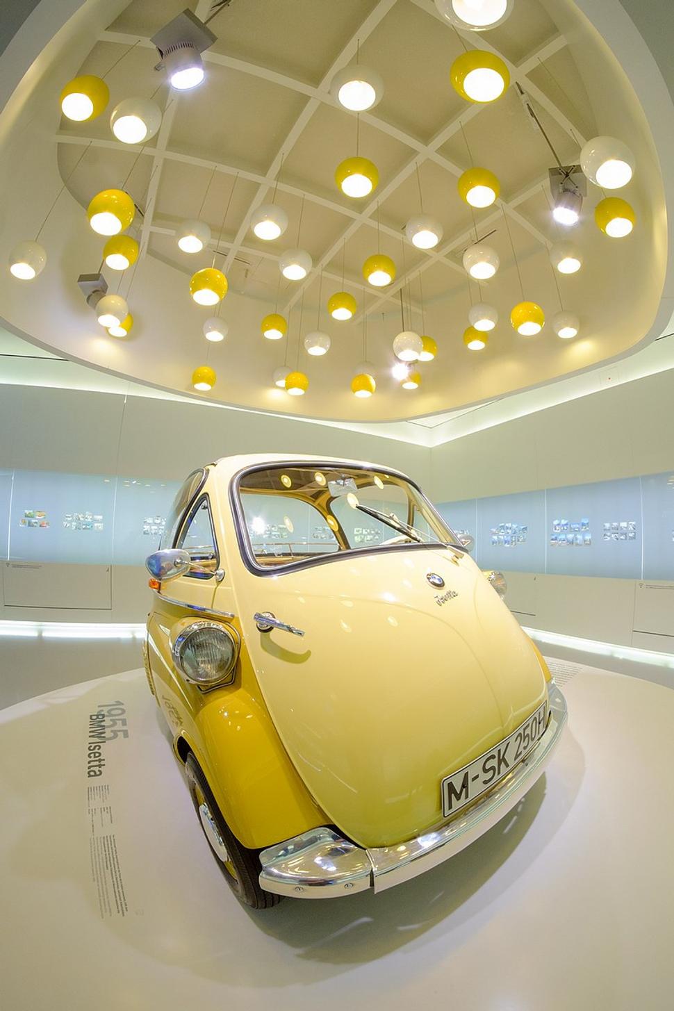 Pozoruhodný model BMW Isetta.