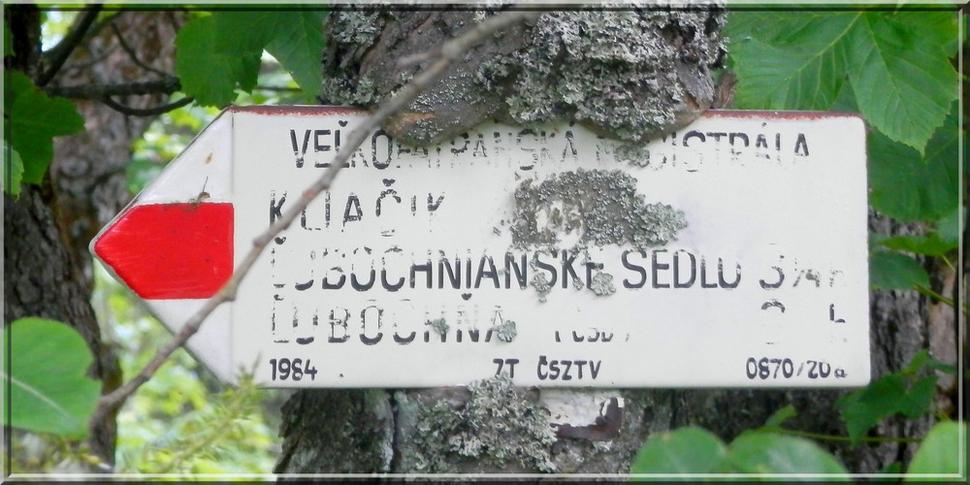 Už dosť staré, staršie, ako mnohí turisti - z r. 1984