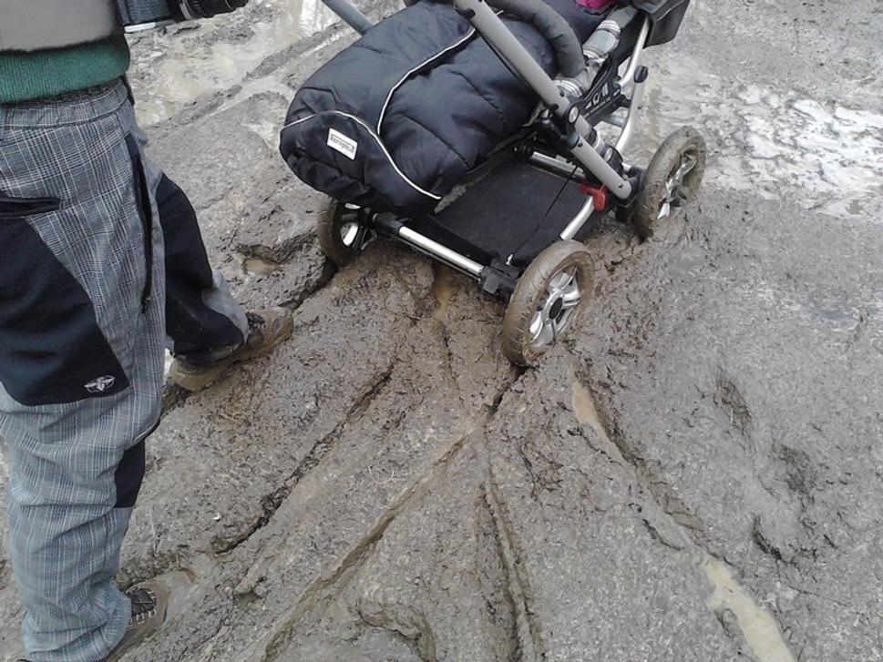 Takto to vtedy vyzeralo po ťažbe na križovatke turistických trás.