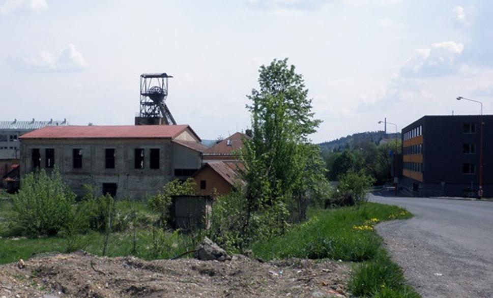 Šachta František v B. Štiavnici, v hĺbke 562 m končí dedičná štôlňa Jozefa II.
