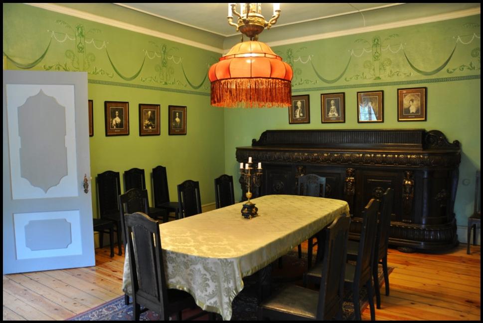 Interiér palácových komnát