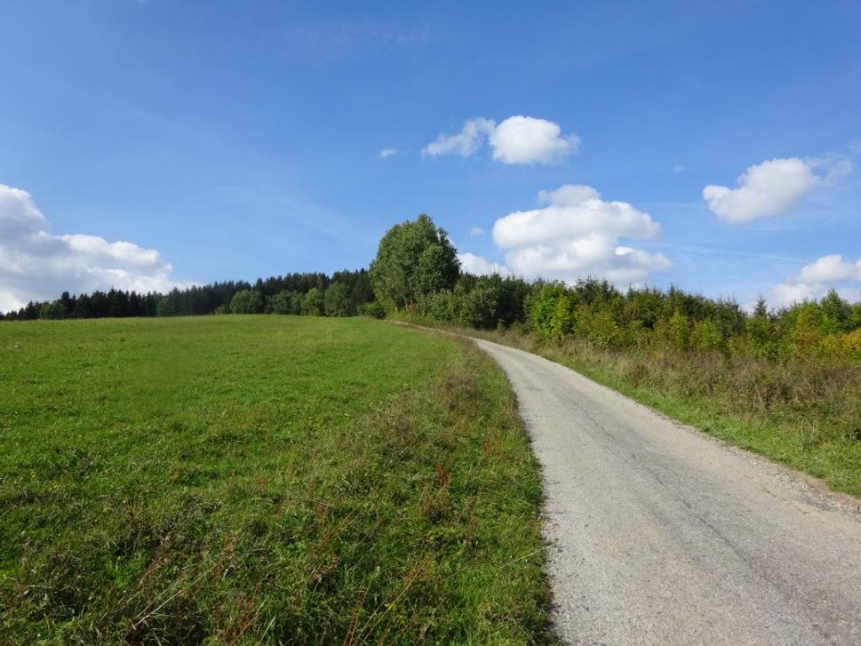 Najťažšia, ale asi aj najkrajšia časť trasy nad Bešeňovou