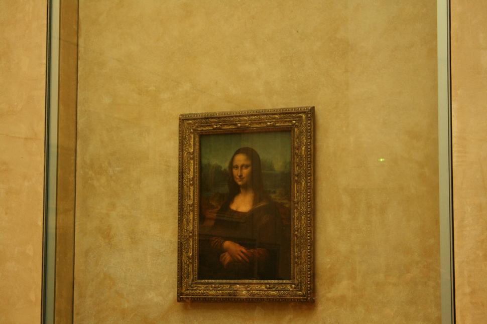 Mona Lisa v Louvri