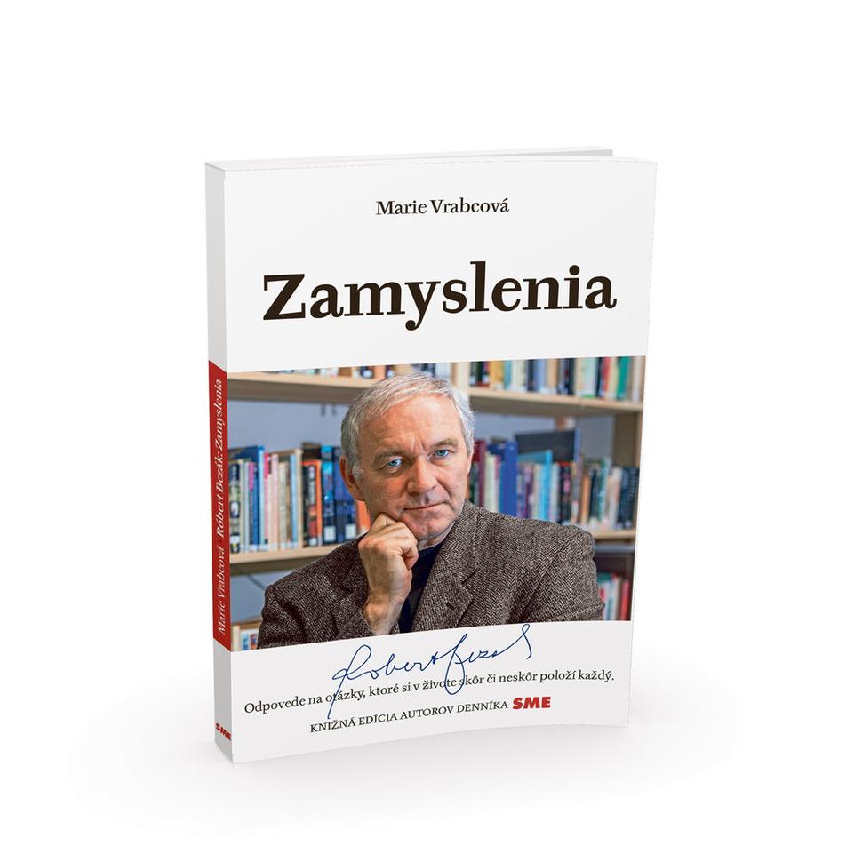 Kniha Zamyslenia od Róberta Bezáka.
