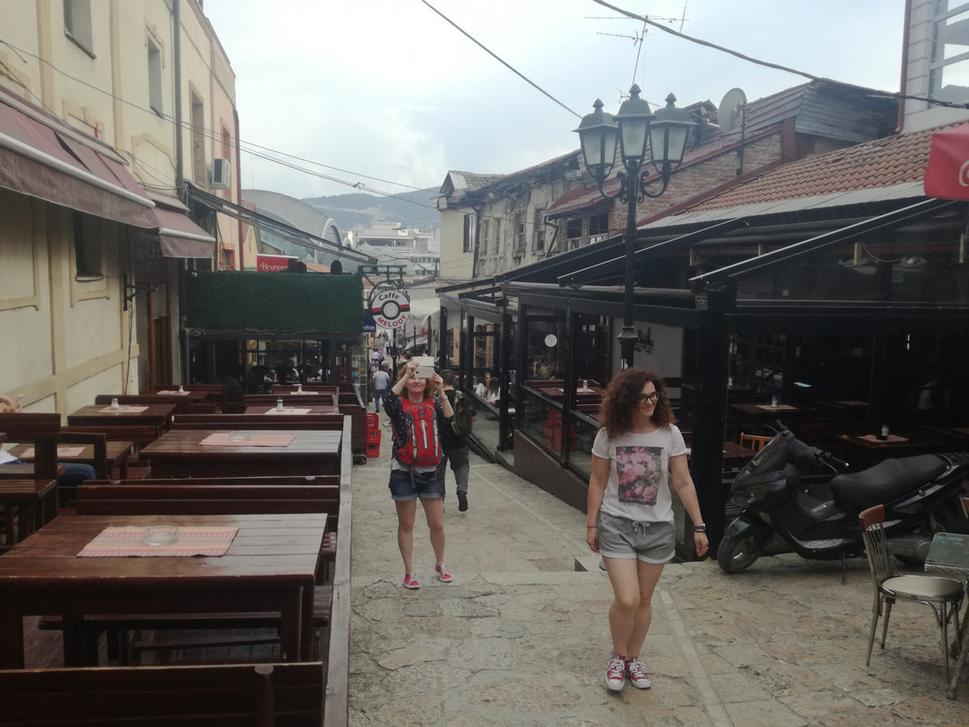 Uličky starého mesta v Skopje, alebo keď chcete Old Bazaaru.