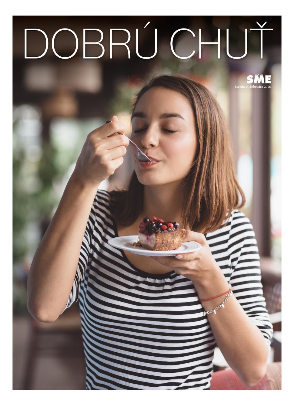 Titulka magazín Dobrú chuť.