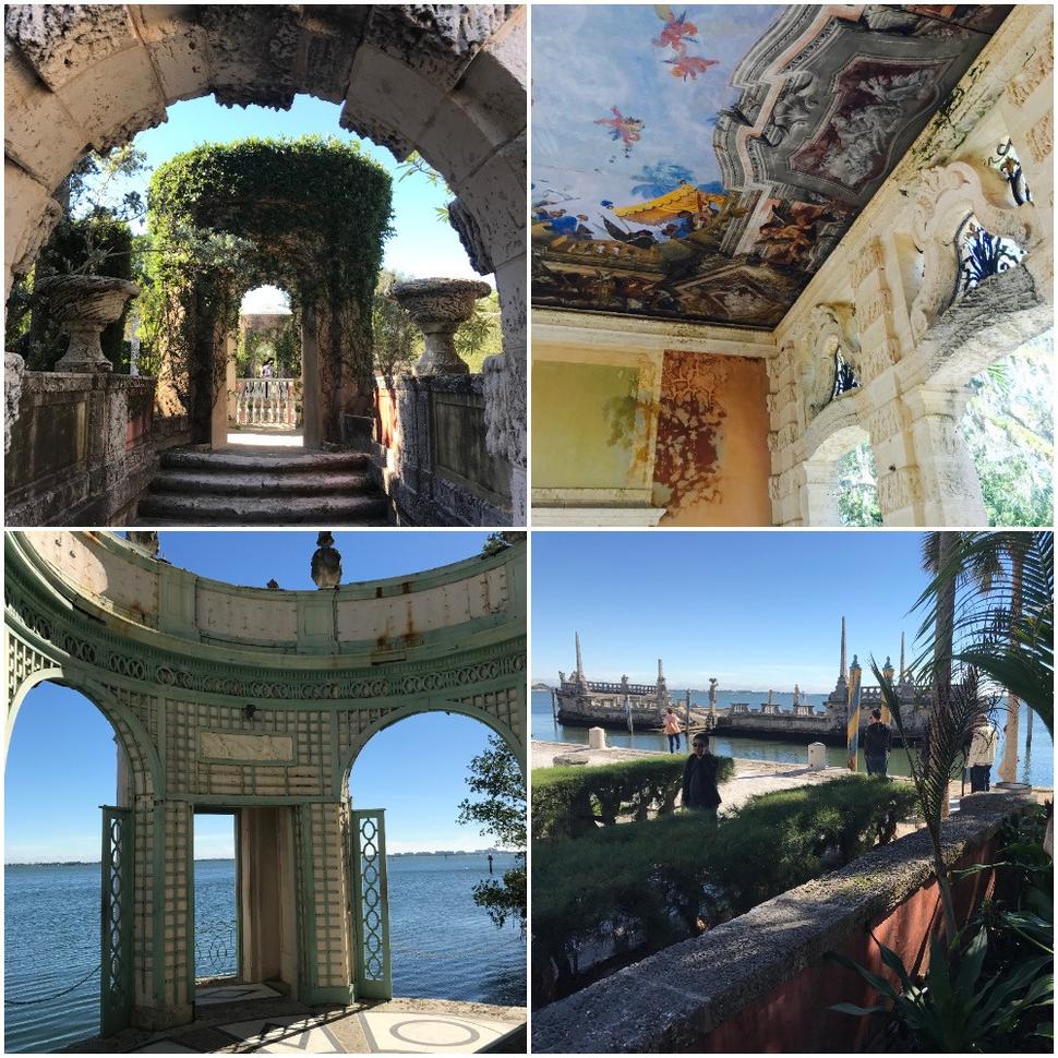 Villa Vizcaya: Záhrady