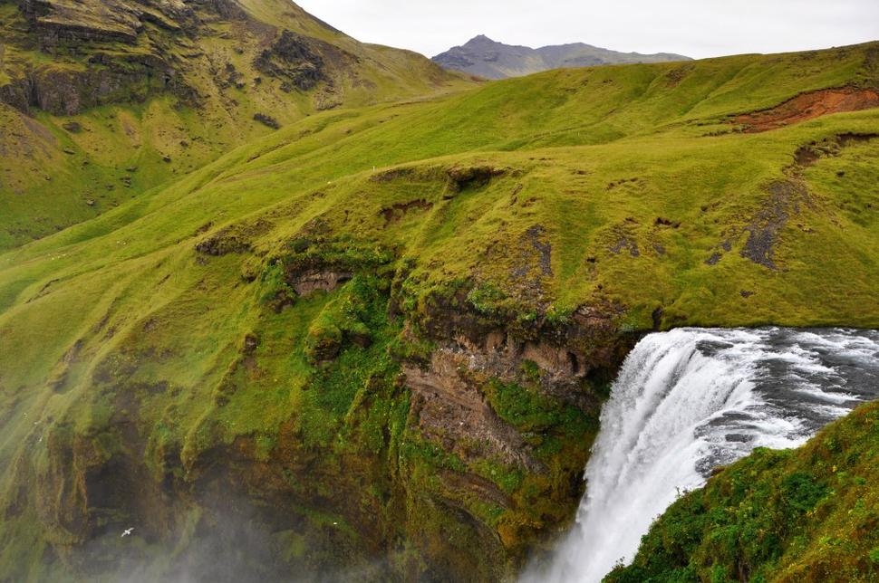 Vodopád Skógafoss