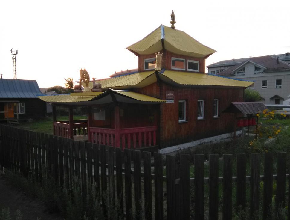 Buddhistický chrám v Gorno-Altajsku