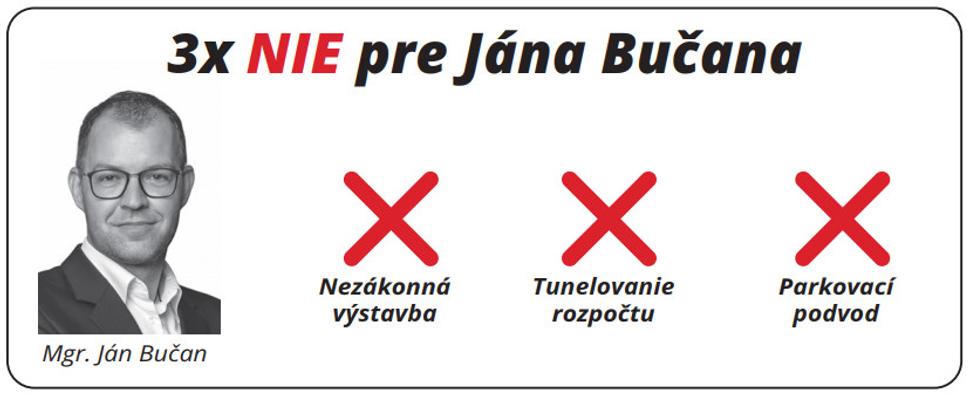 3x NIE pre Bucana