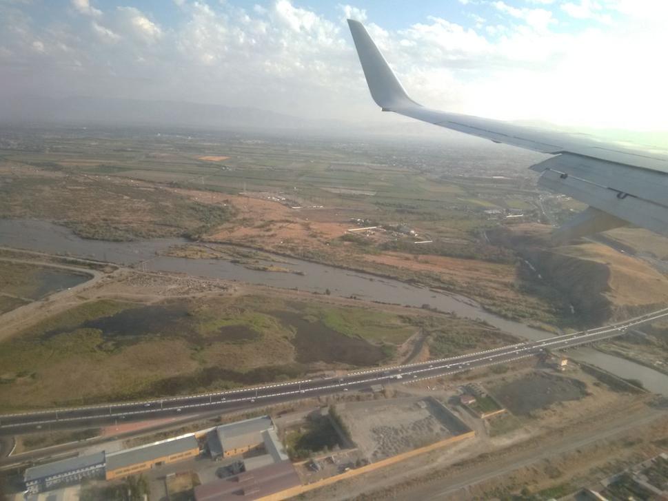Prílet do Samarkandu