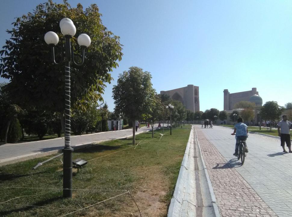 Štvrť Registan, centrum starého Samarkandu