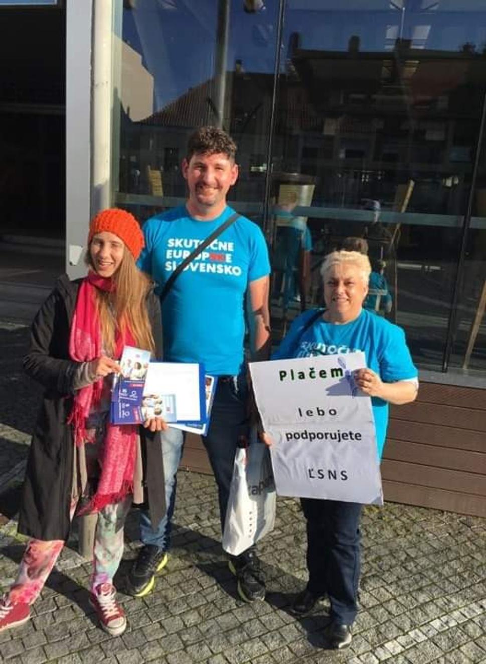 protest v Trnave máj 2019