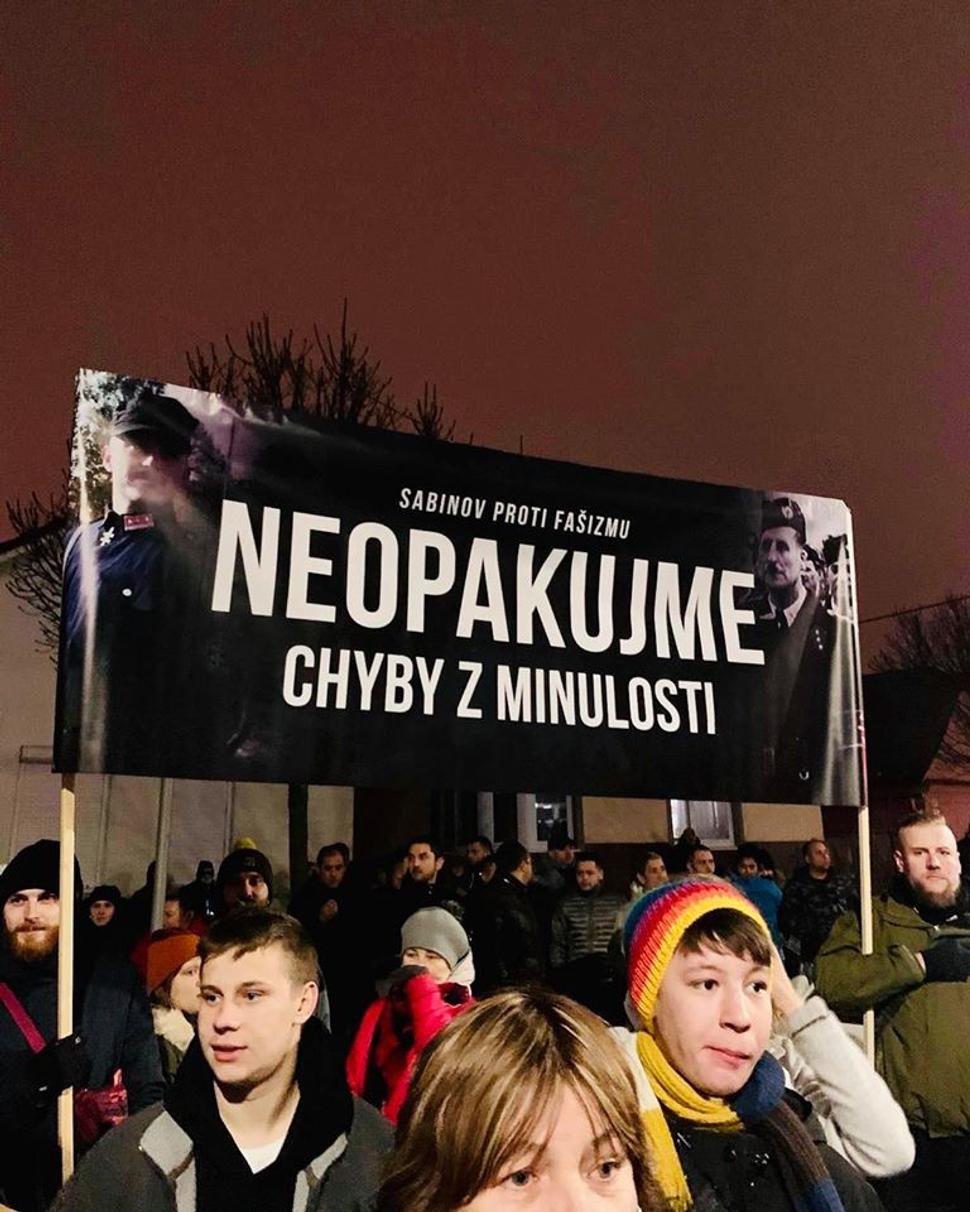 Z občianskeho progestu v Sabinove