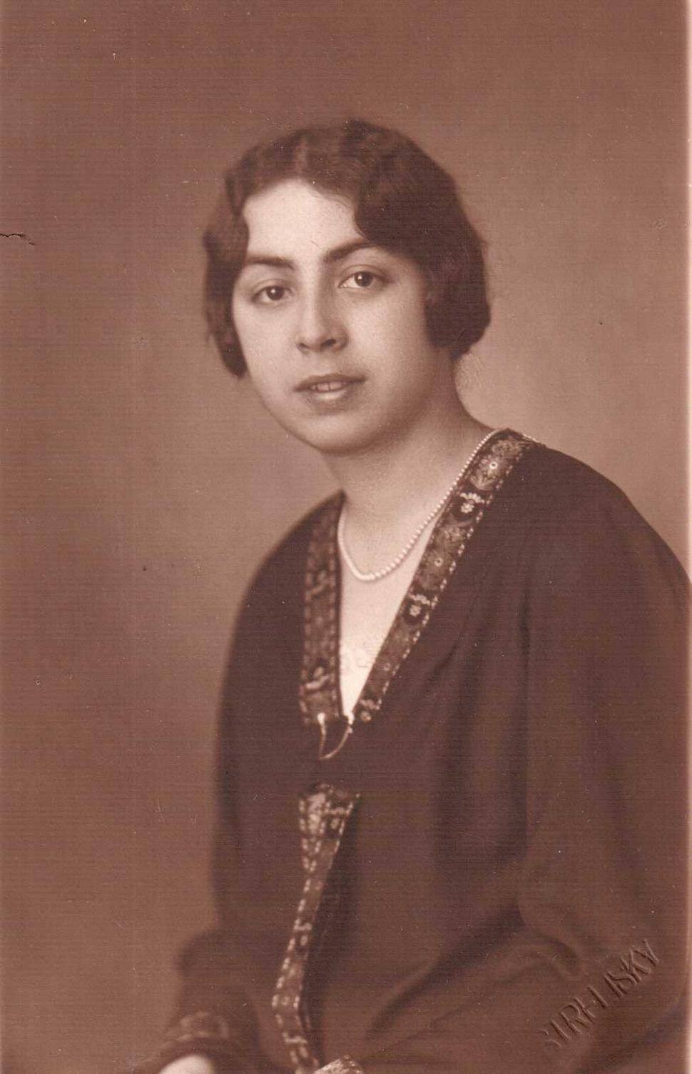 Kató Petrich v roku 1930