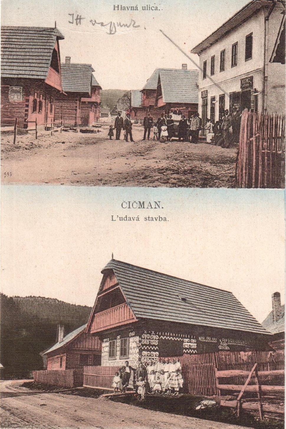 Pohľadnica slečny Kató z Čičmian