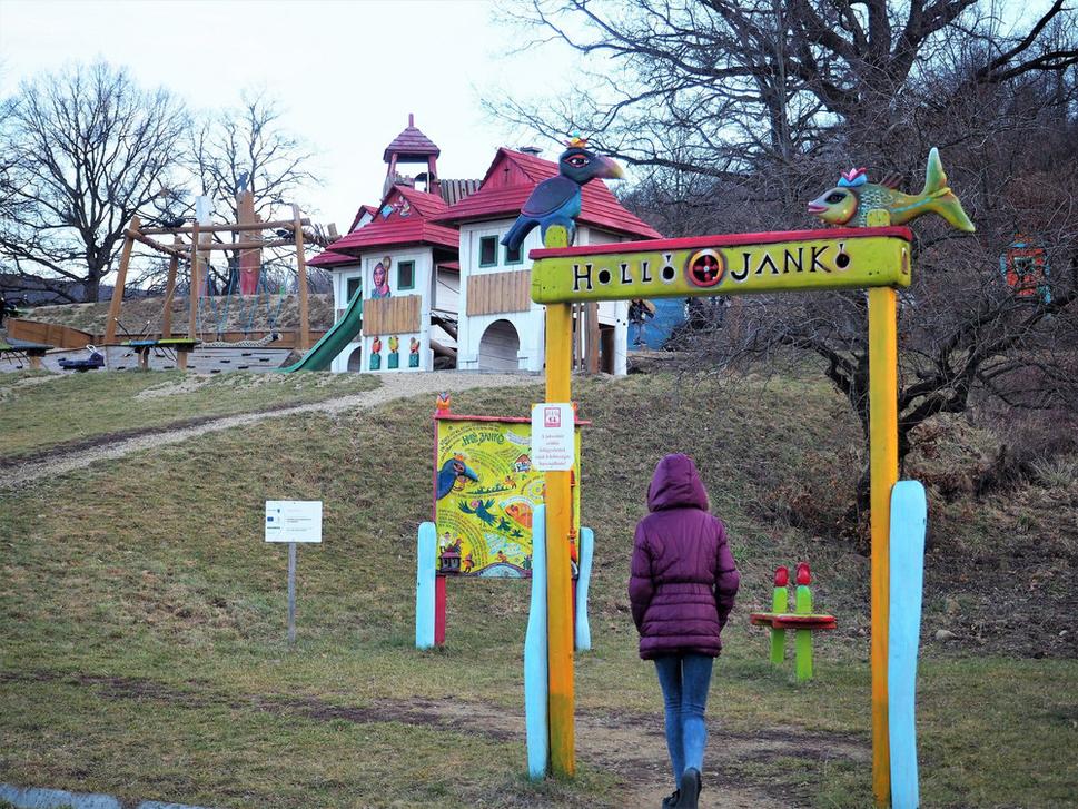 Rozprávkové ihrisko v Hollókő