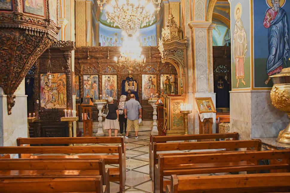 Interiér kostola sv. Gabriela.