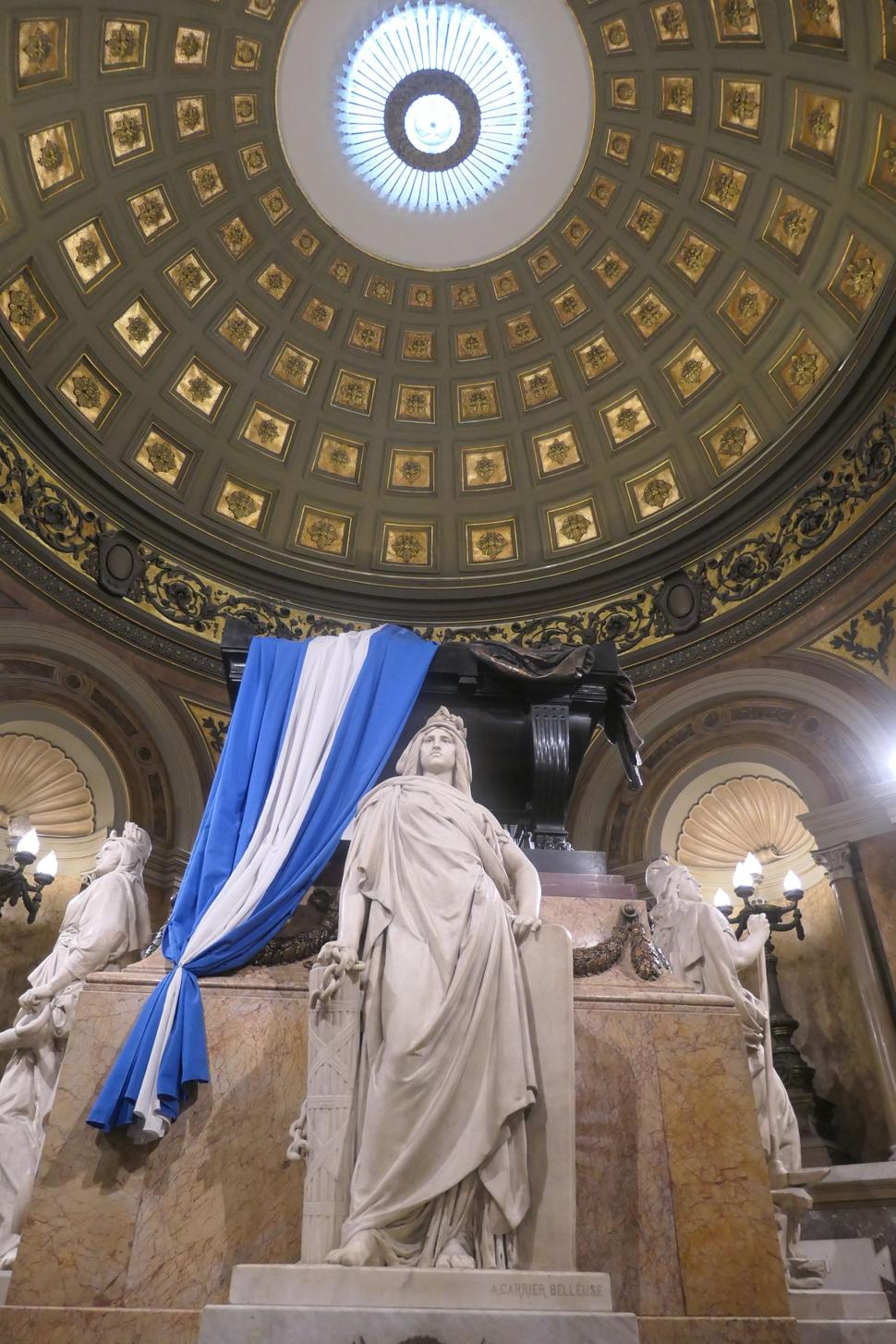 Miesto posledného odpočinku generála Josého de San Martín