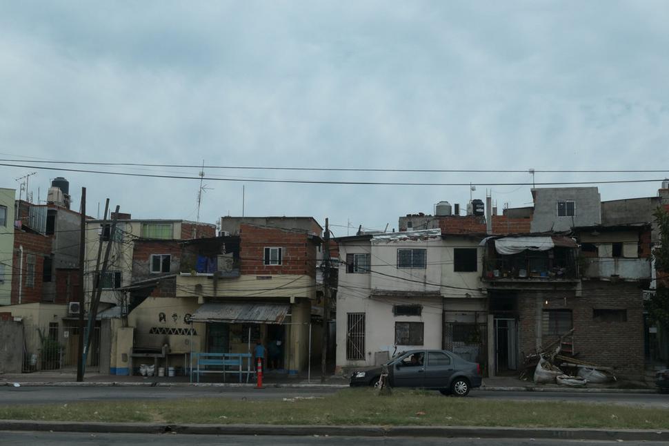 Chudobné štvrte v Buenos Aires