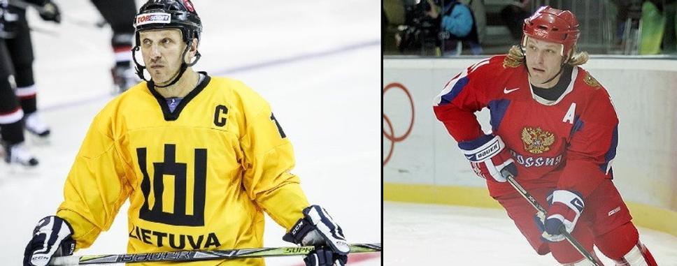 Darius Kasparaitis (za Litvu; za Rusko)