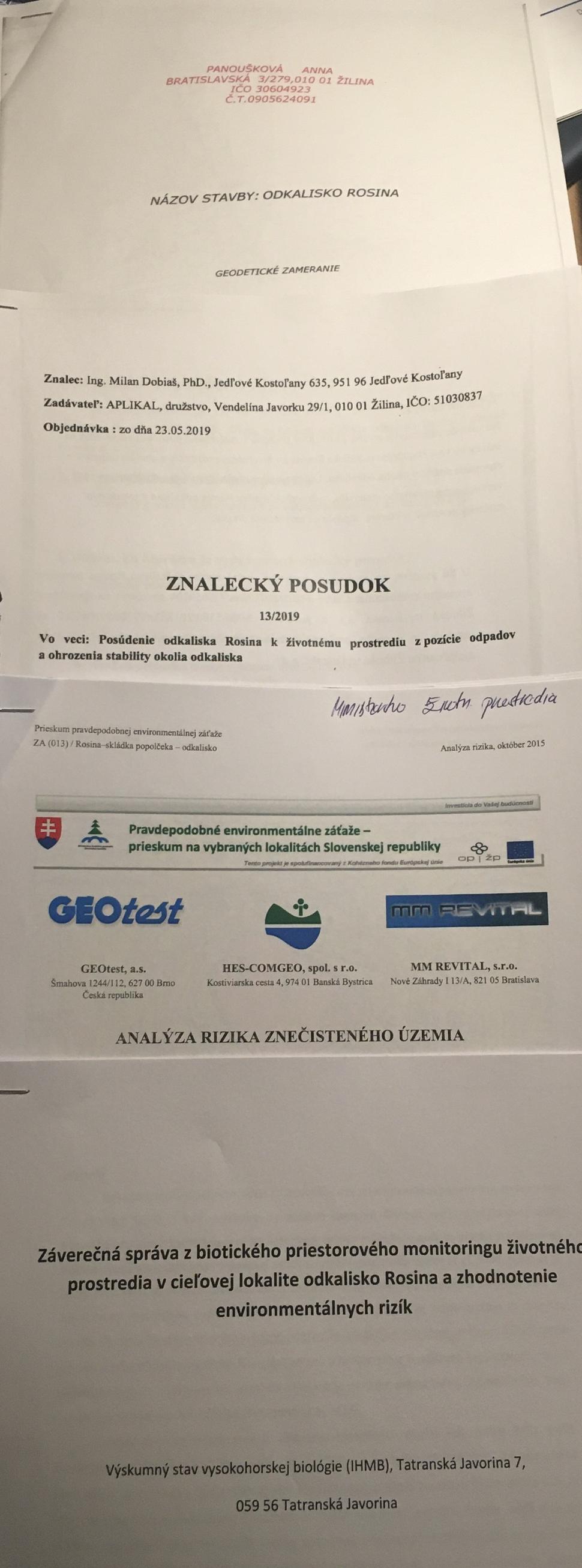 Štyri rôzne expertné posudky