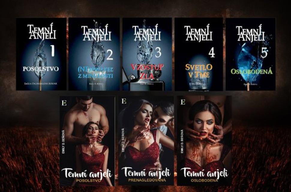 Knižná séria Temní anjeli sa stala najpopulárnejšou fantasy od Slovenskej autorky.