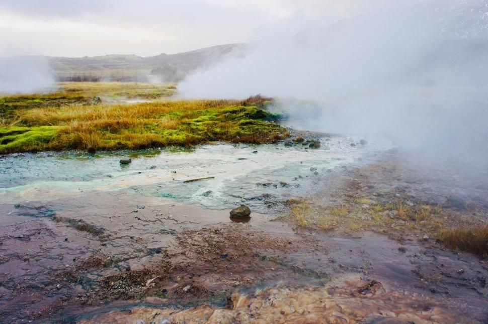 Geysir - okolie