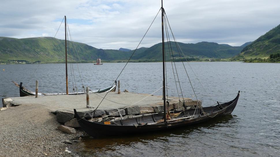 Prístav vikingských lodí