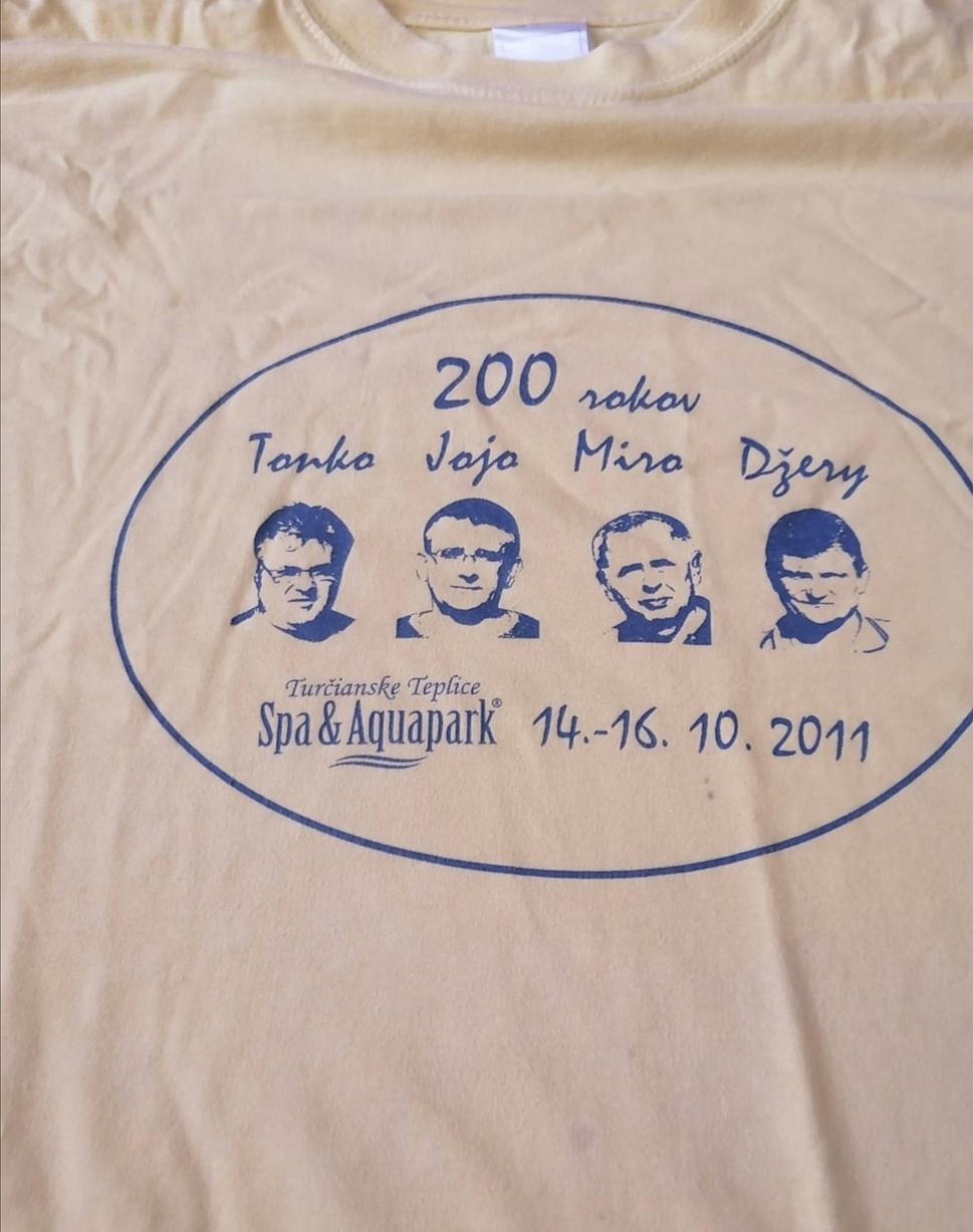 Druhé tričko. Jeden za všetkých...