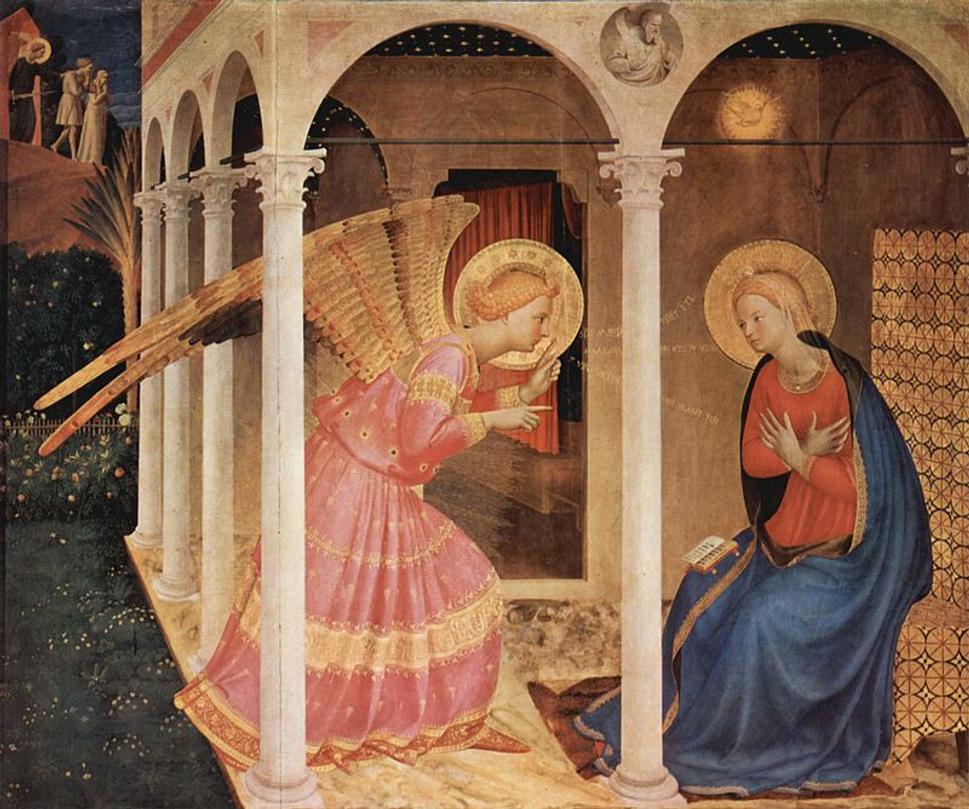 Fra Angelico: Zvestovanie